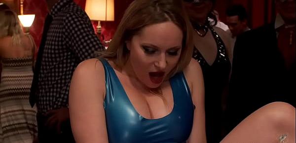  Busty sluts anal fuck at bdsm party